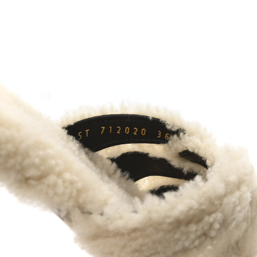 SHEARLING TRIBUTE 05MM SANDALS NATURALE