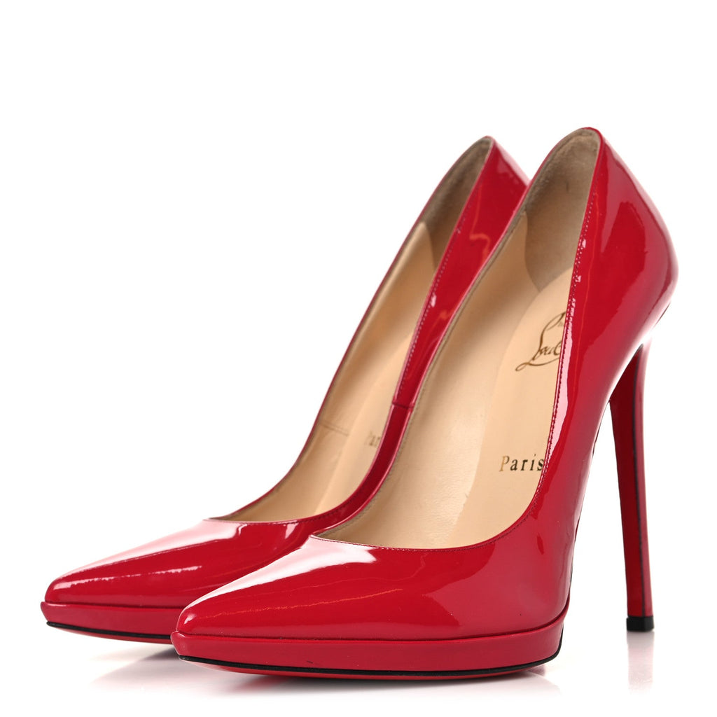 PATENT PIGALLE PLATO 120 PUMPS HOT PINK