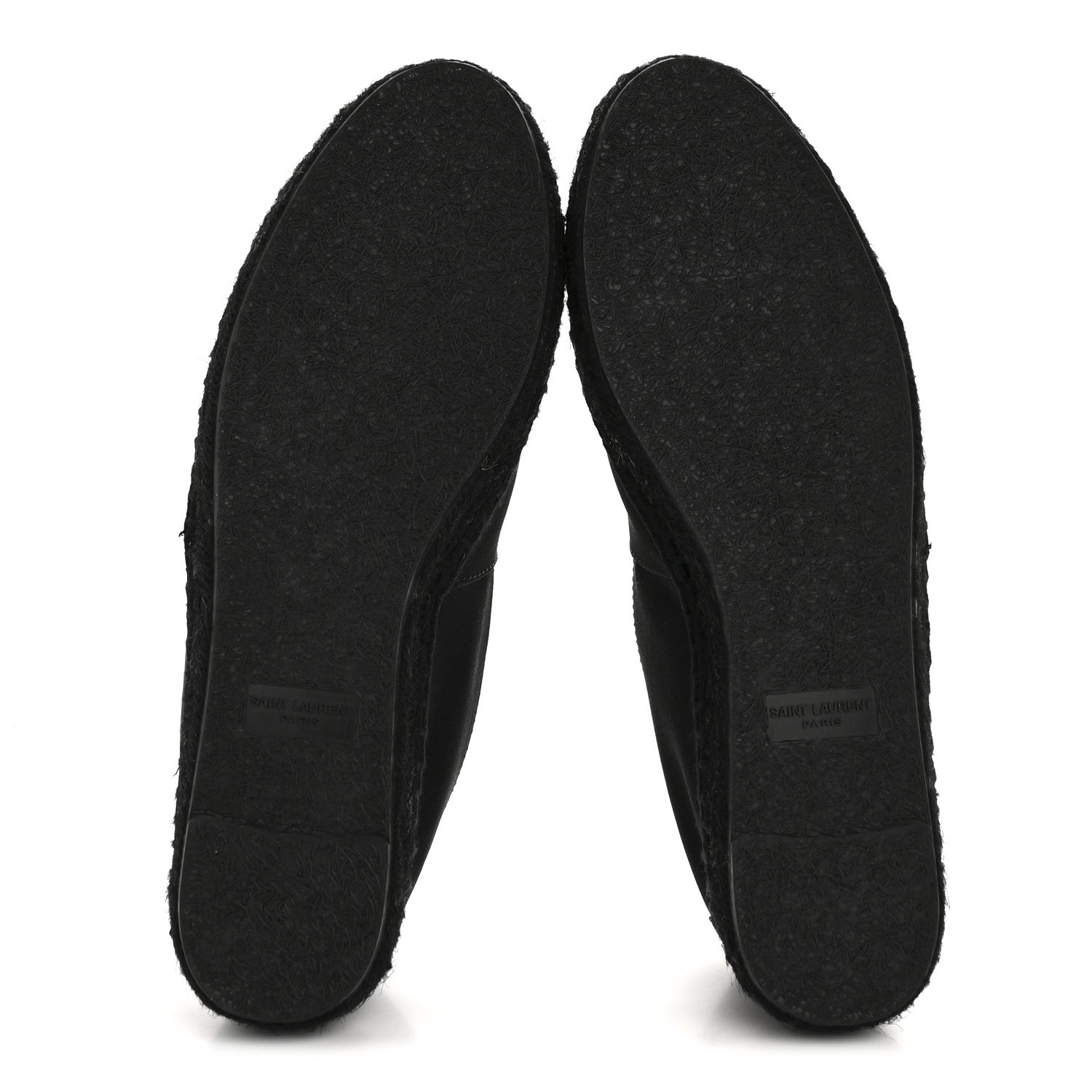 CREPE SATIN ELBA ESPADRILLES BLACK