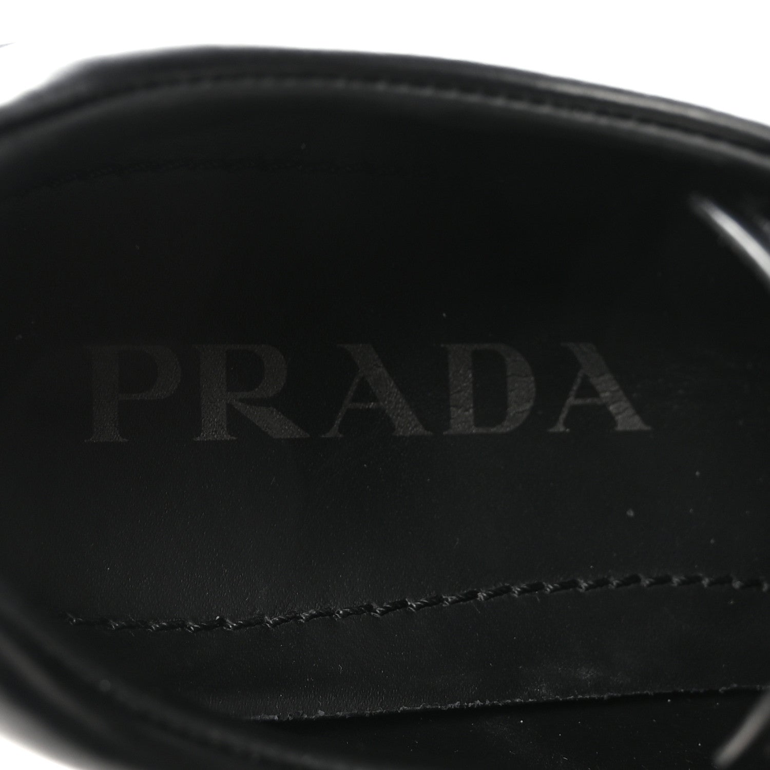 SPAZZOLATO ROIS MONOLITH 55MM DERBY LOAFERS BLACK