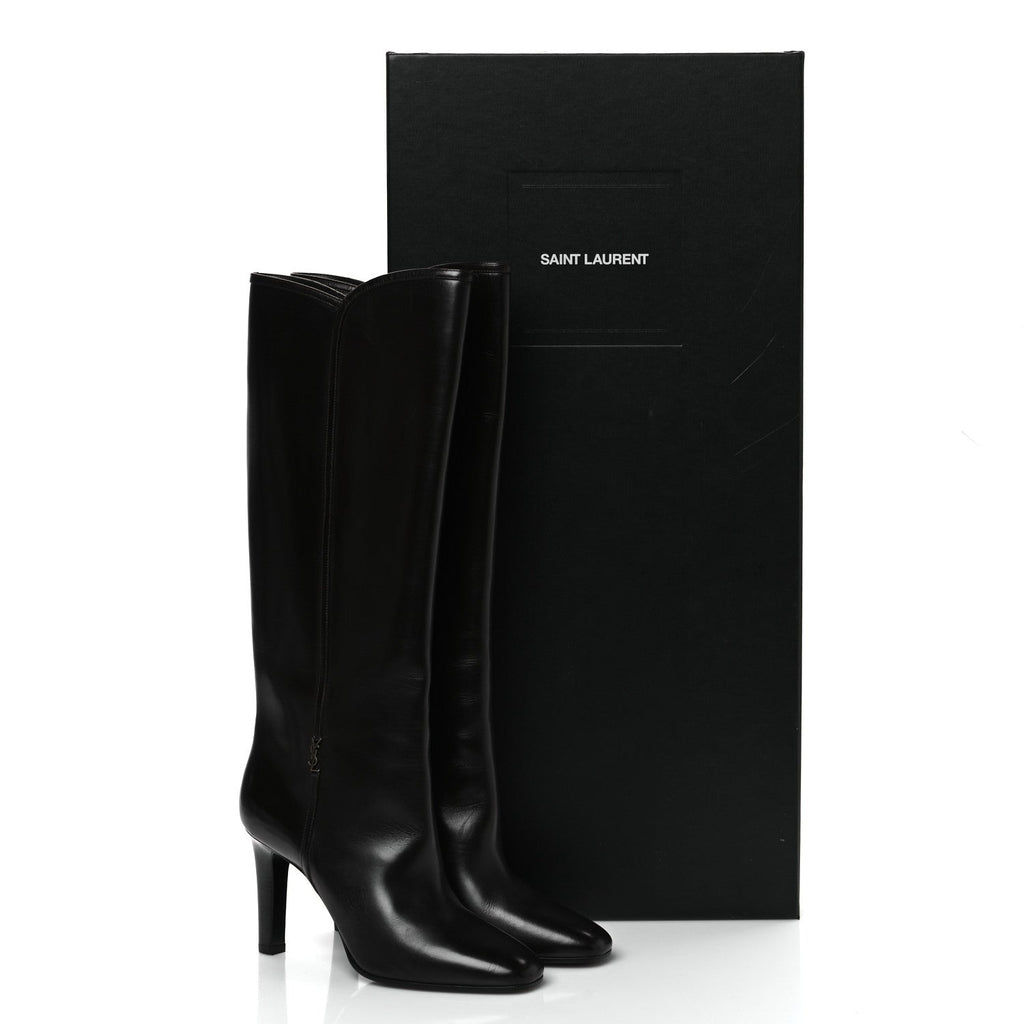 JANE 90 KNEE HIGH BOOTS MOCACCINO