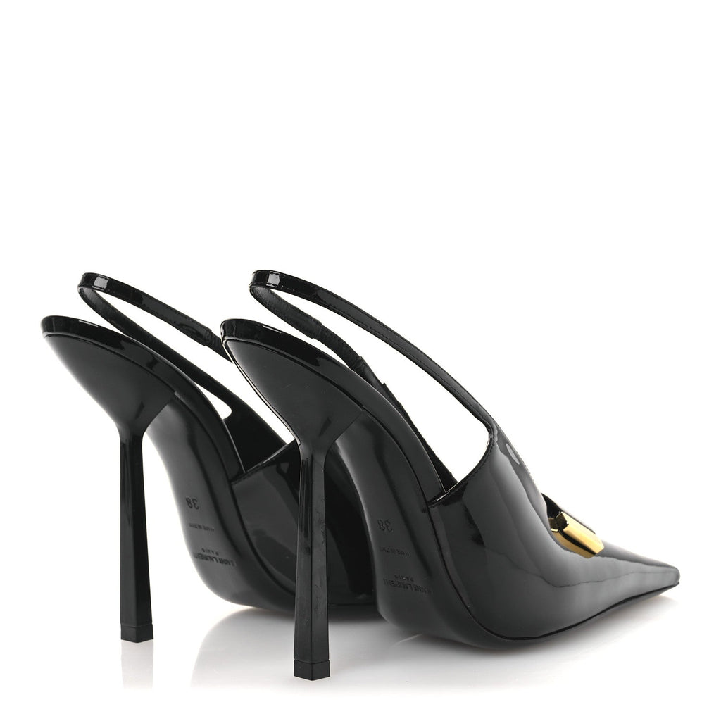 VERNICE GRUPY MADAME 115MM SLINGBACK PUMPS BLACK