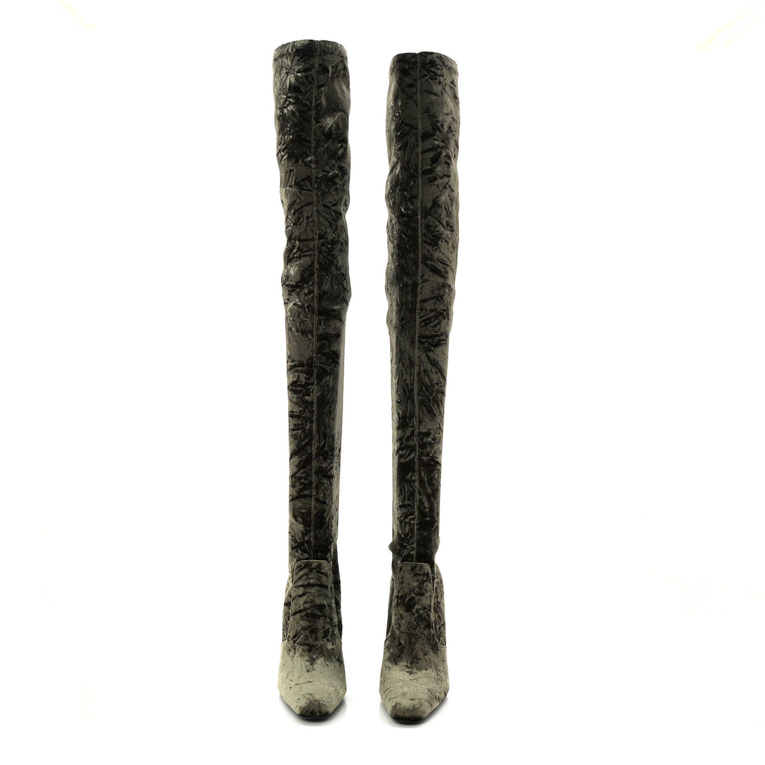 VELVET ELLA KNEE HIGH BOOTS BELLA GREEN