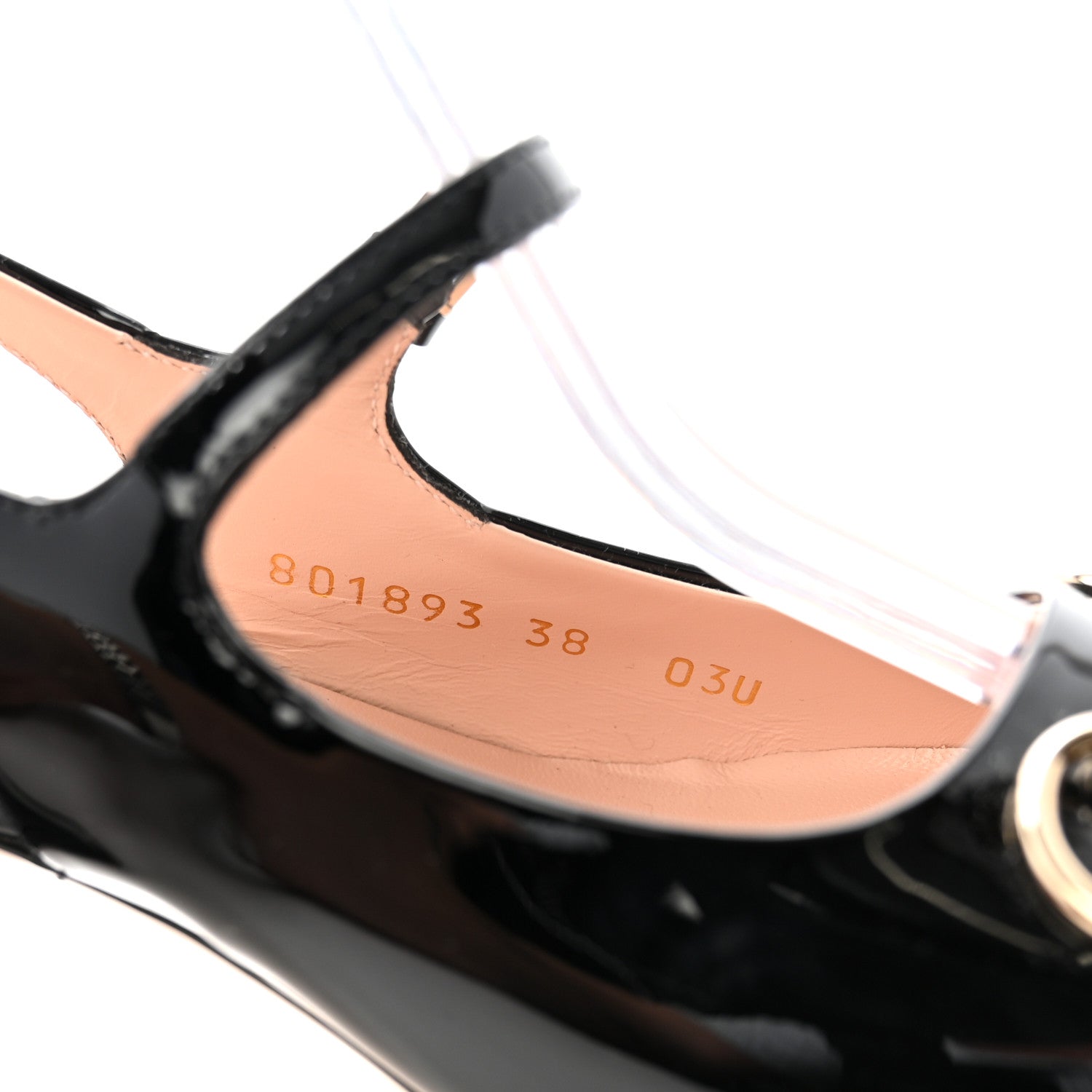 PATENT WOMENS HORSEBIT SLINGBACK PUMPS BLACK