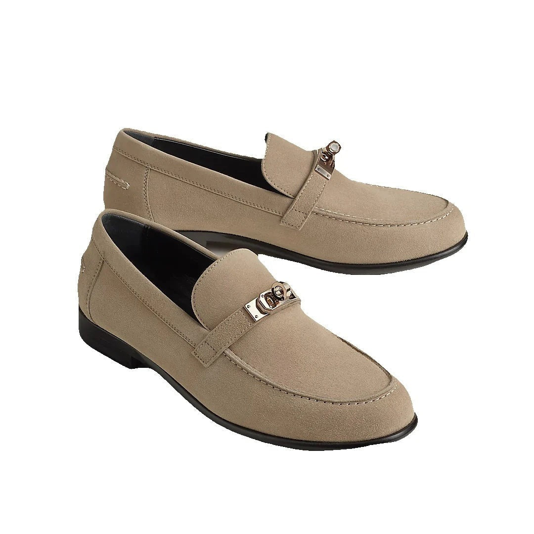 Hermès Destin Loafer - Taupe/Beige