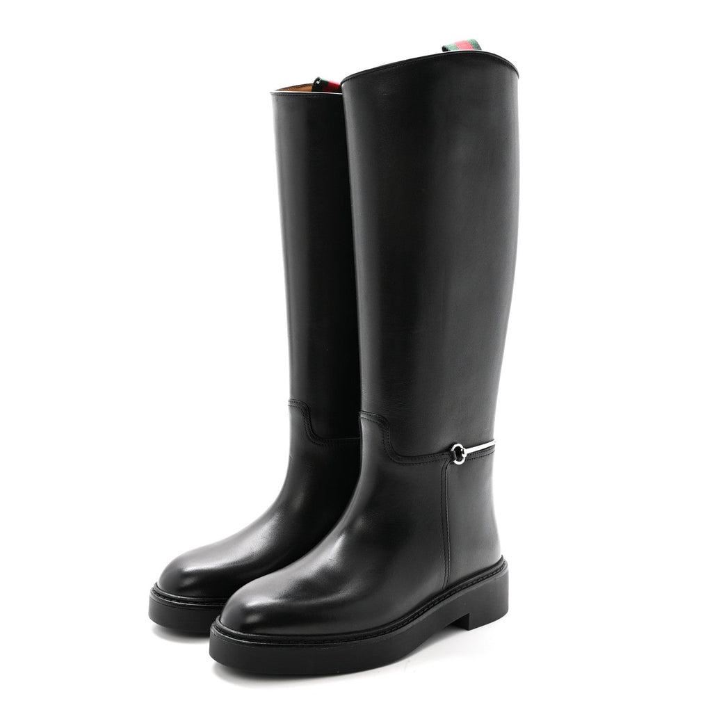 MAROT LUX MICHELANGELO SLIM HORSEBIT RIDING BOOTS BLACK