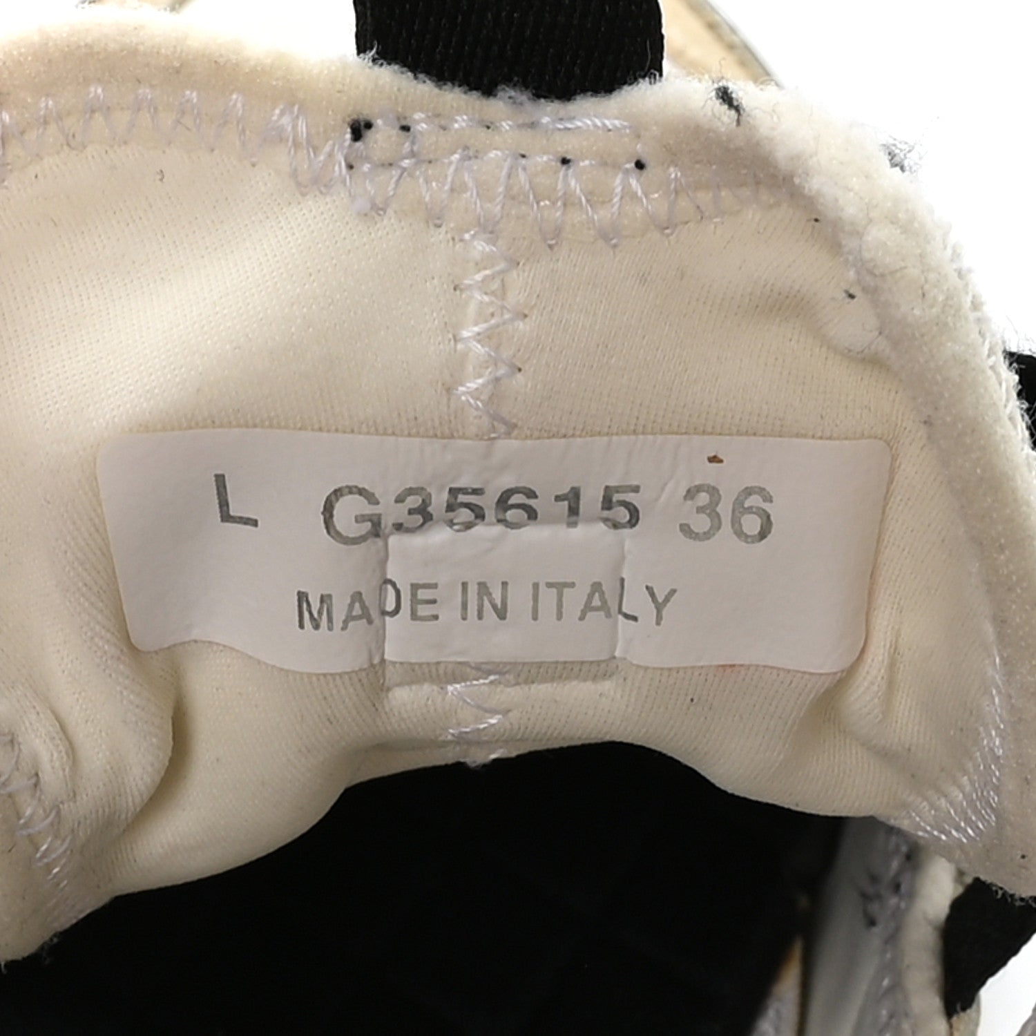 FABRIC CALFSKIN SUEDE CC SNEAKERS IVORY BLACK