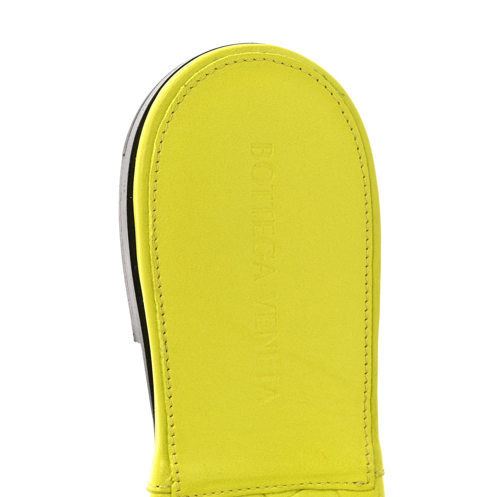 NAPPA MAXI INTRECCIATO LIDO FLAT SANDALS KIWI