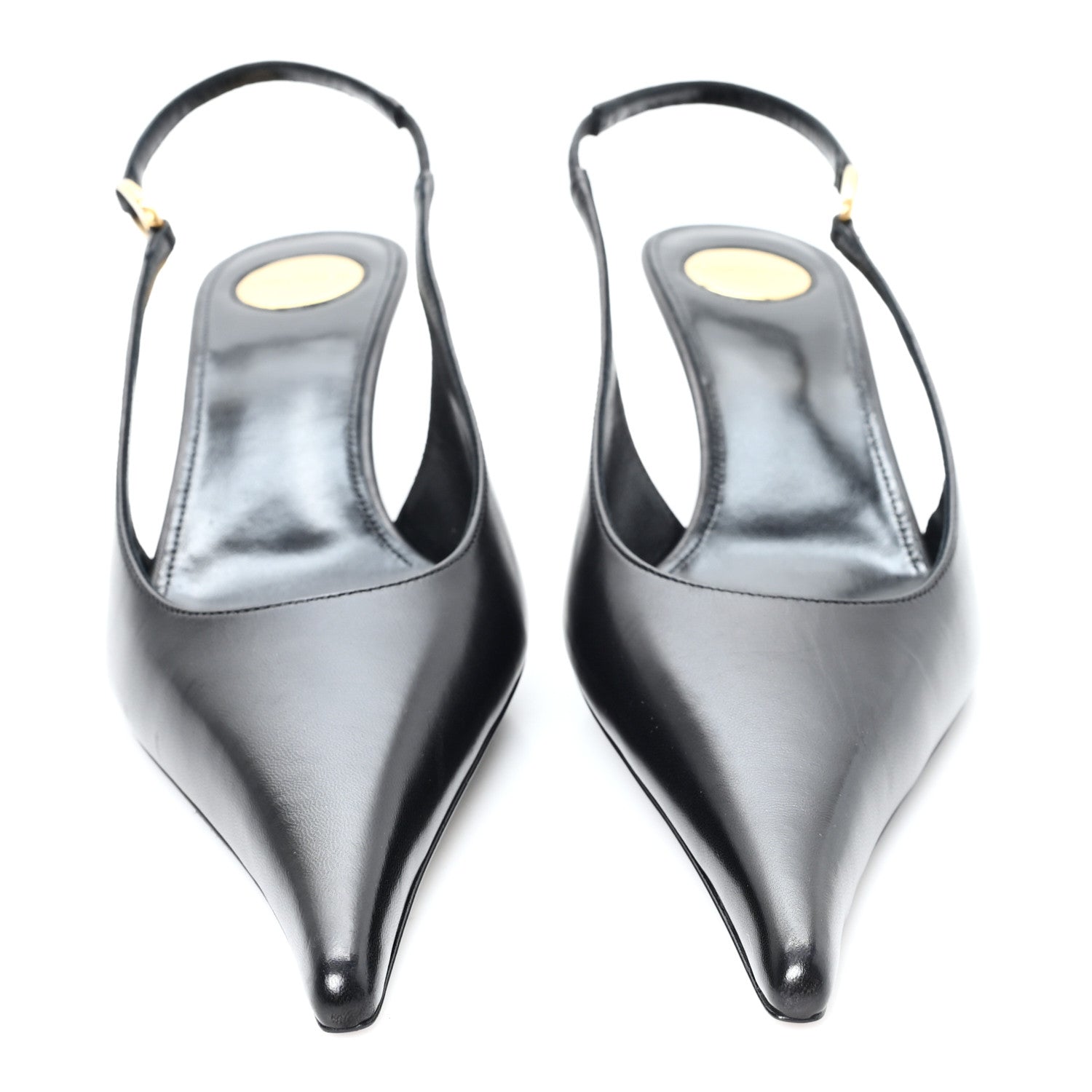 NAPPA GIANNUTRI VENDOME SLINGBACK 50MM PUMPS BLACK