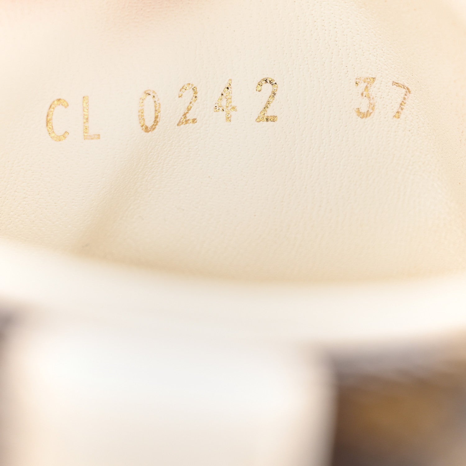 CALFSKIN MONOGRAM RUN AWAY SNEAKERS WHITE