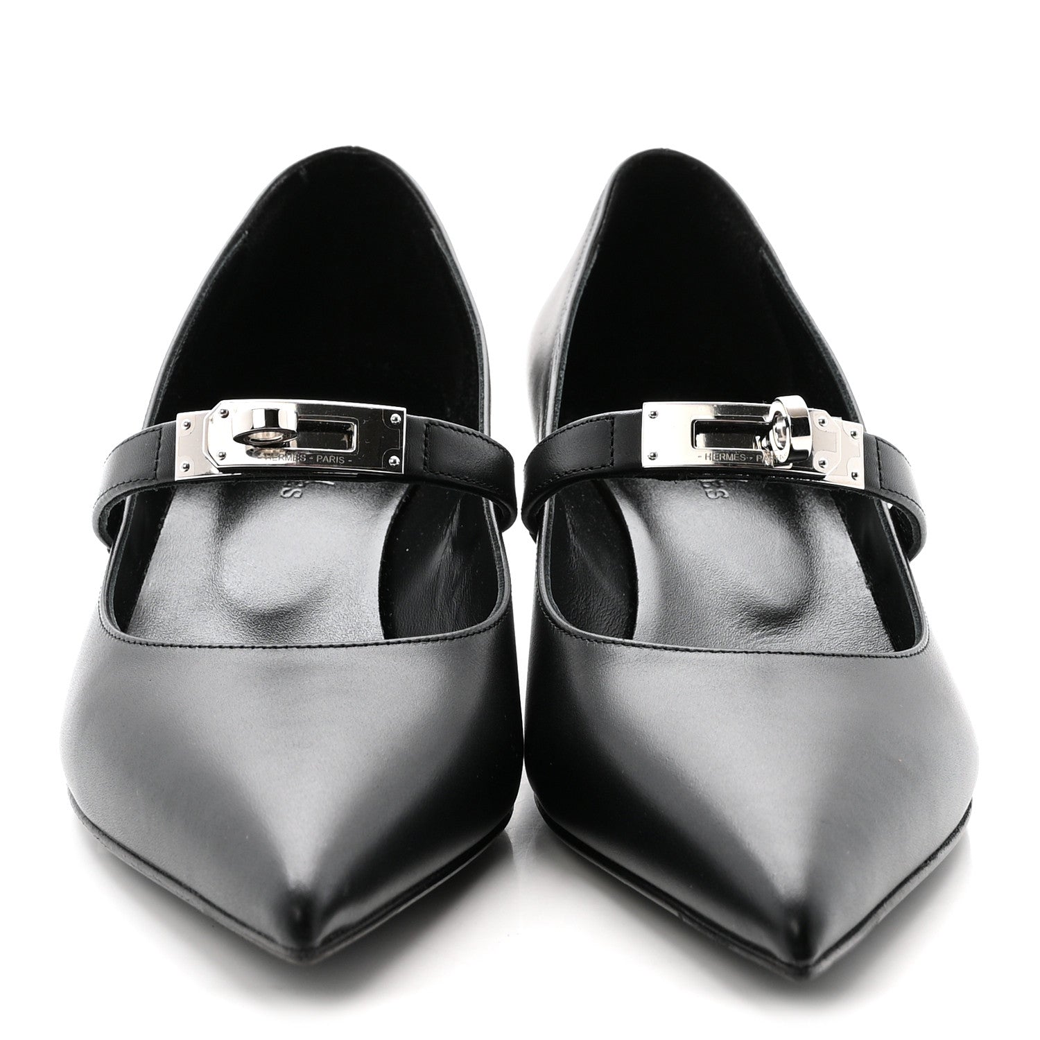 CALFSKIN KIARA PUMPS BLACK