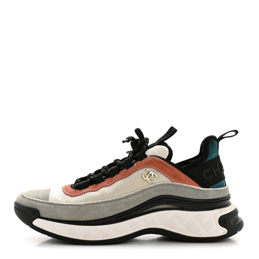 FABRIC SUEDE CC SNEAKERS WHITE LIGHT GREY PINK