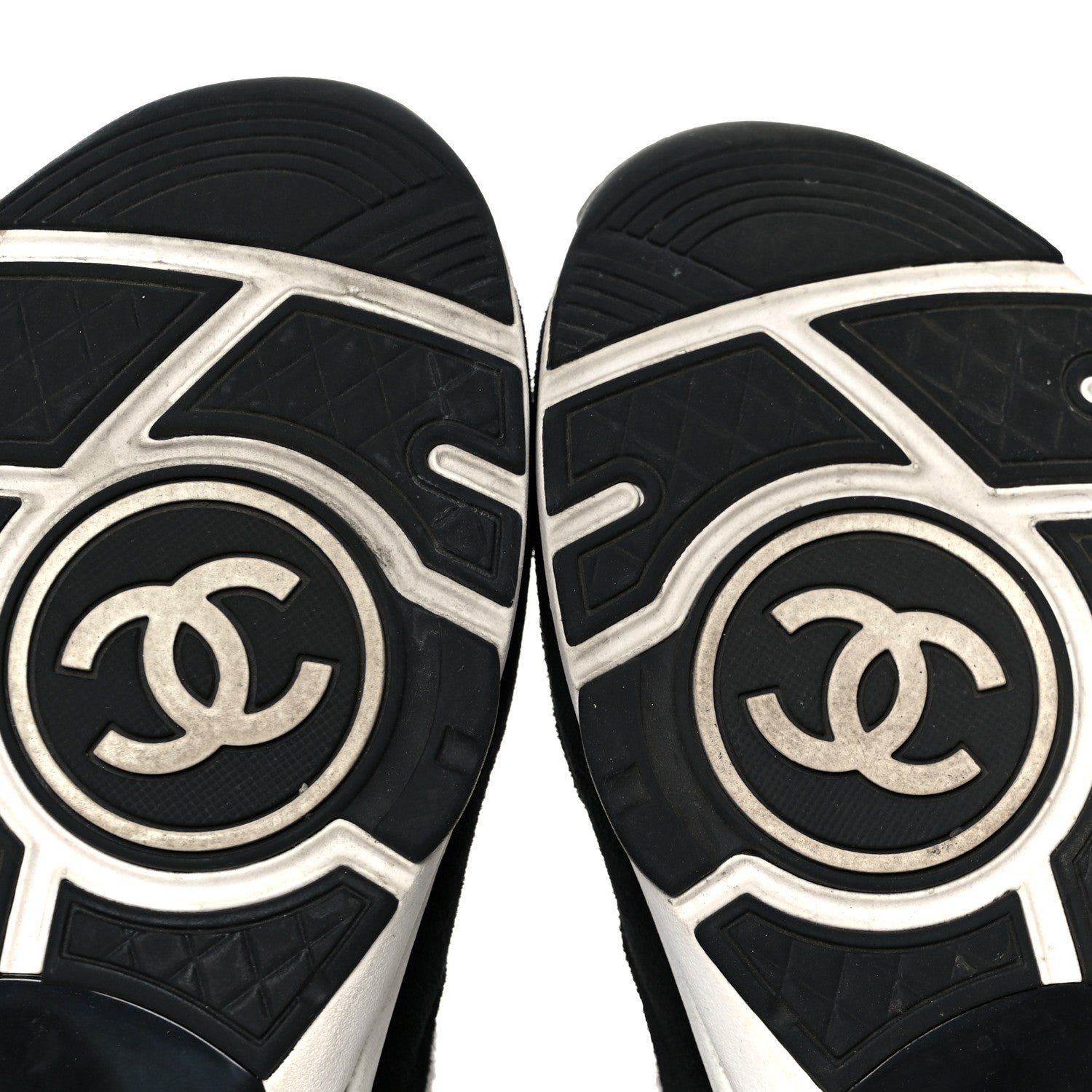 FABRIC SUEDE CALFSKIN CC SNEAKERS GRAY BLACK