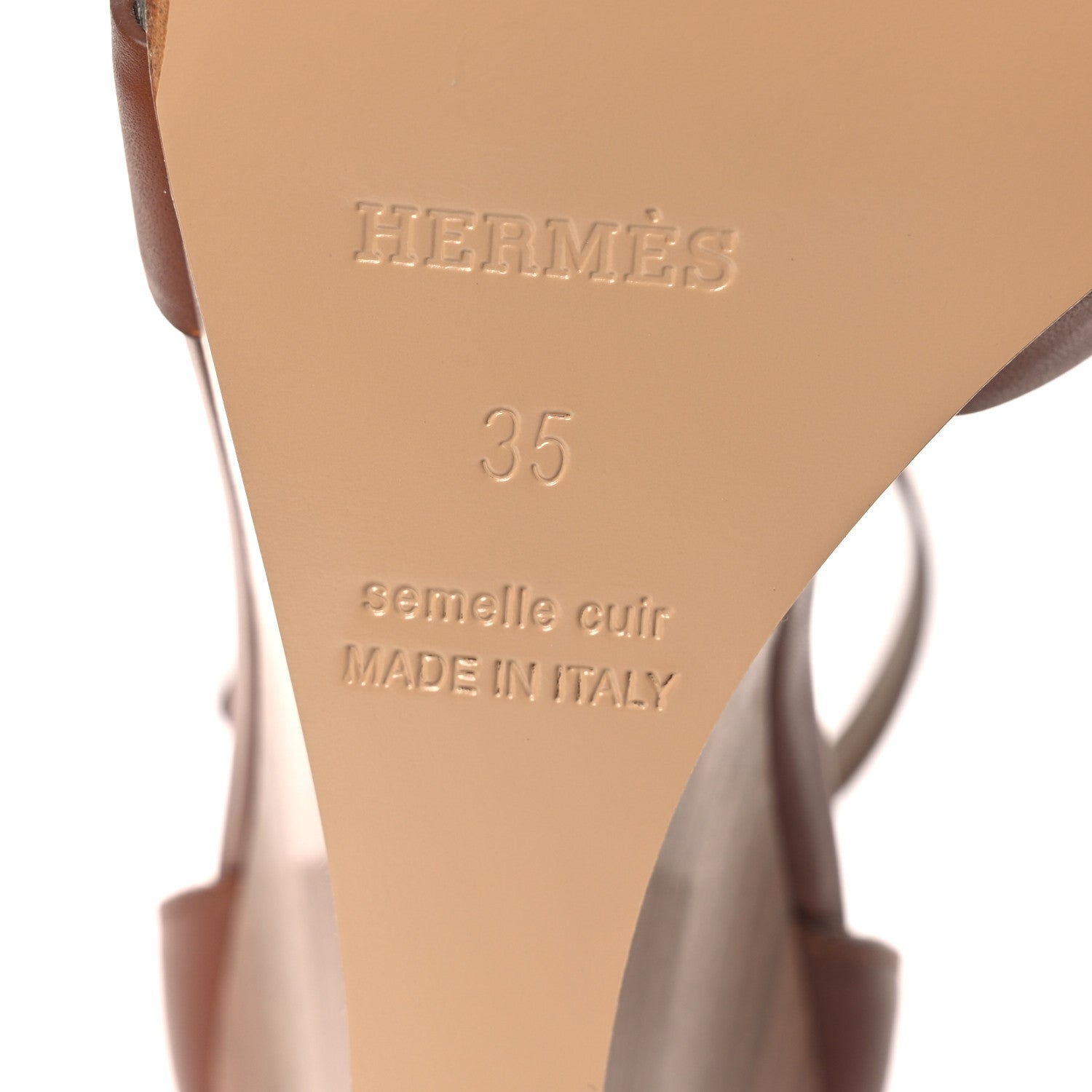 CALFSKIN LEGEND WEDGE SANDALS GOLD