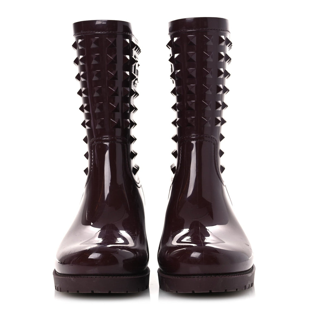 RUBBER ROCKSTUD SHORT RAINBOOTS RUBIN