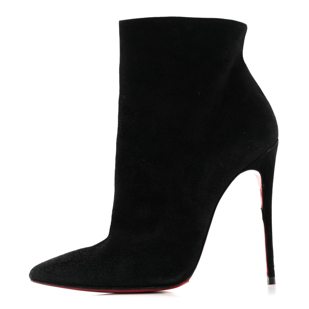 SUEDE SO KATE BOOTY 120 ANKLE BOOTS BLACK