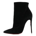 SUEDE SO KATE BOOTY 120 ANKLE BOOTS BLACK
