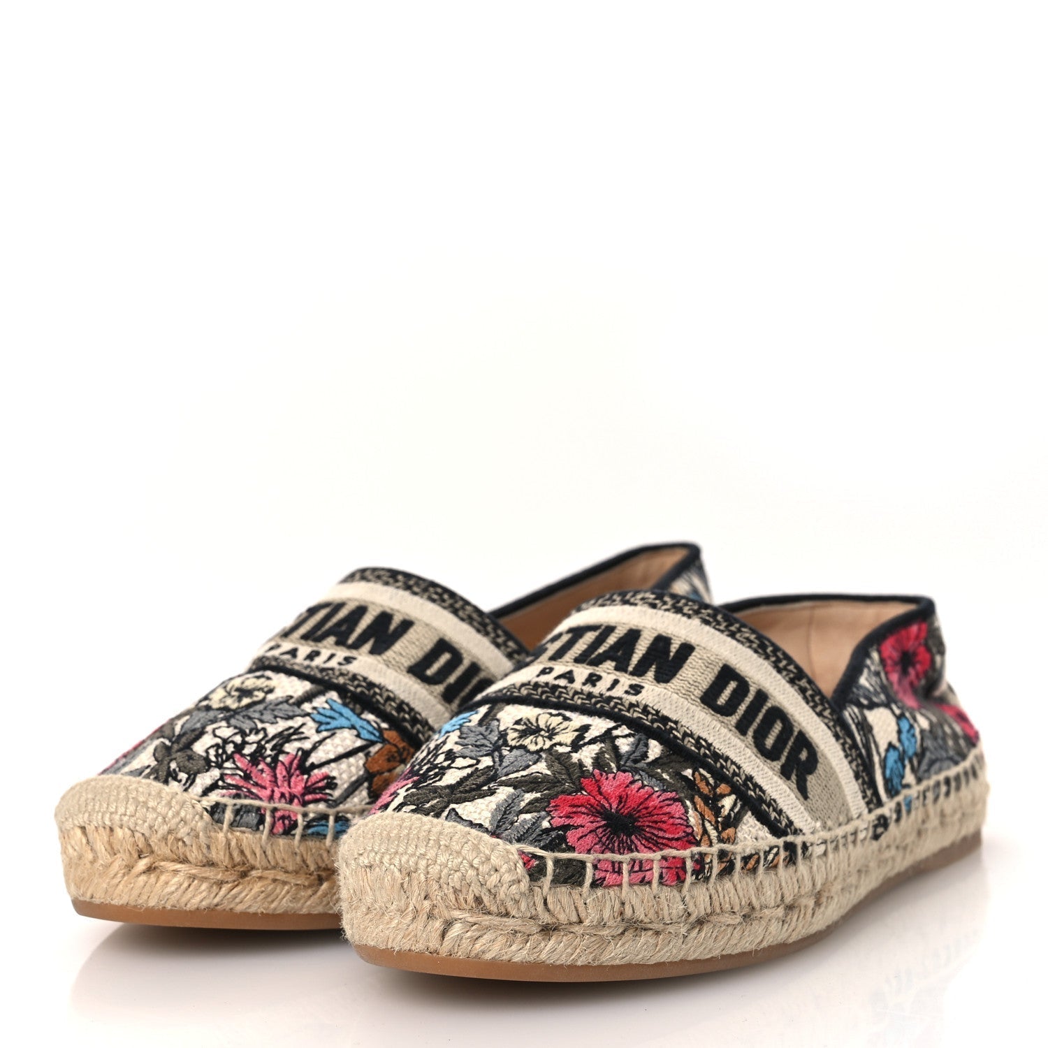 CANVAS MILLE FLEURS EMBROIDERED GRANVILLE ESPADRILLE MULTICOLOR