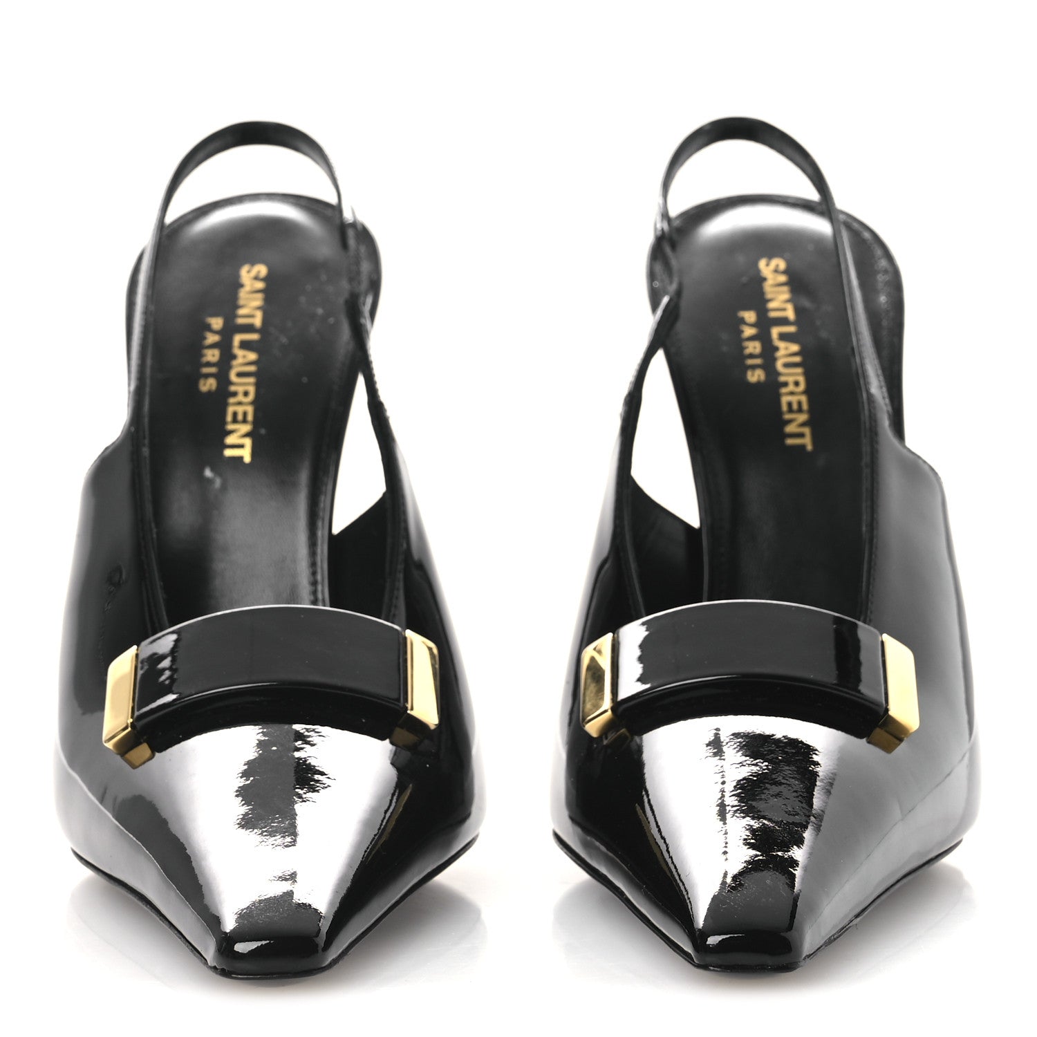 VERNICE GRUPY MADAME 115MM SLINGBACK PUMPS BLACK