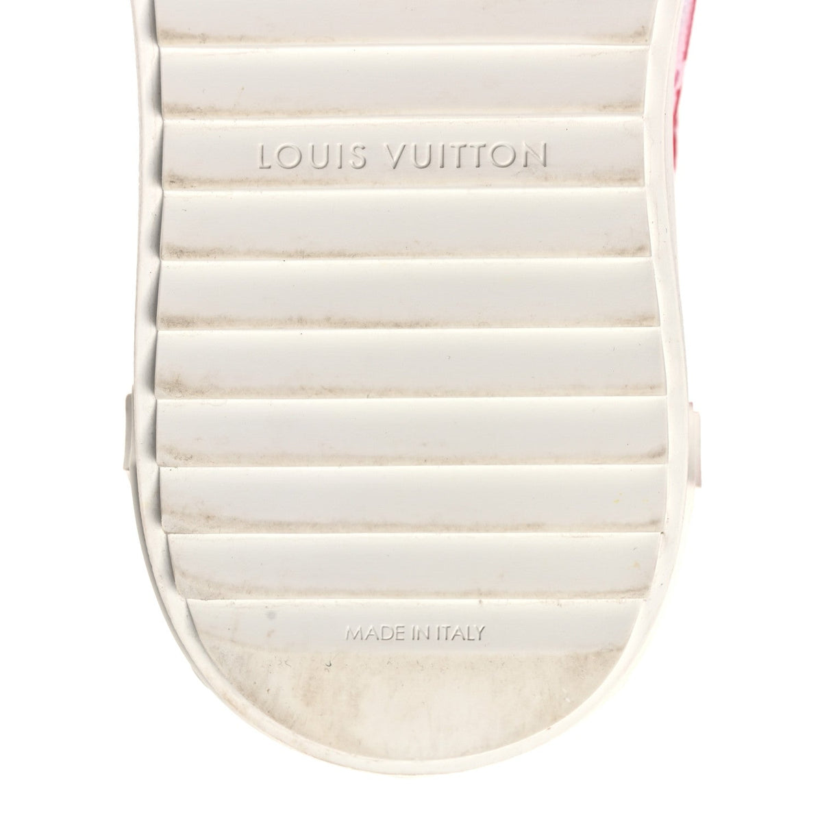 LOUIS VUITTON MONOGRAM ESCALE TIME OUT SNEAKERS RED