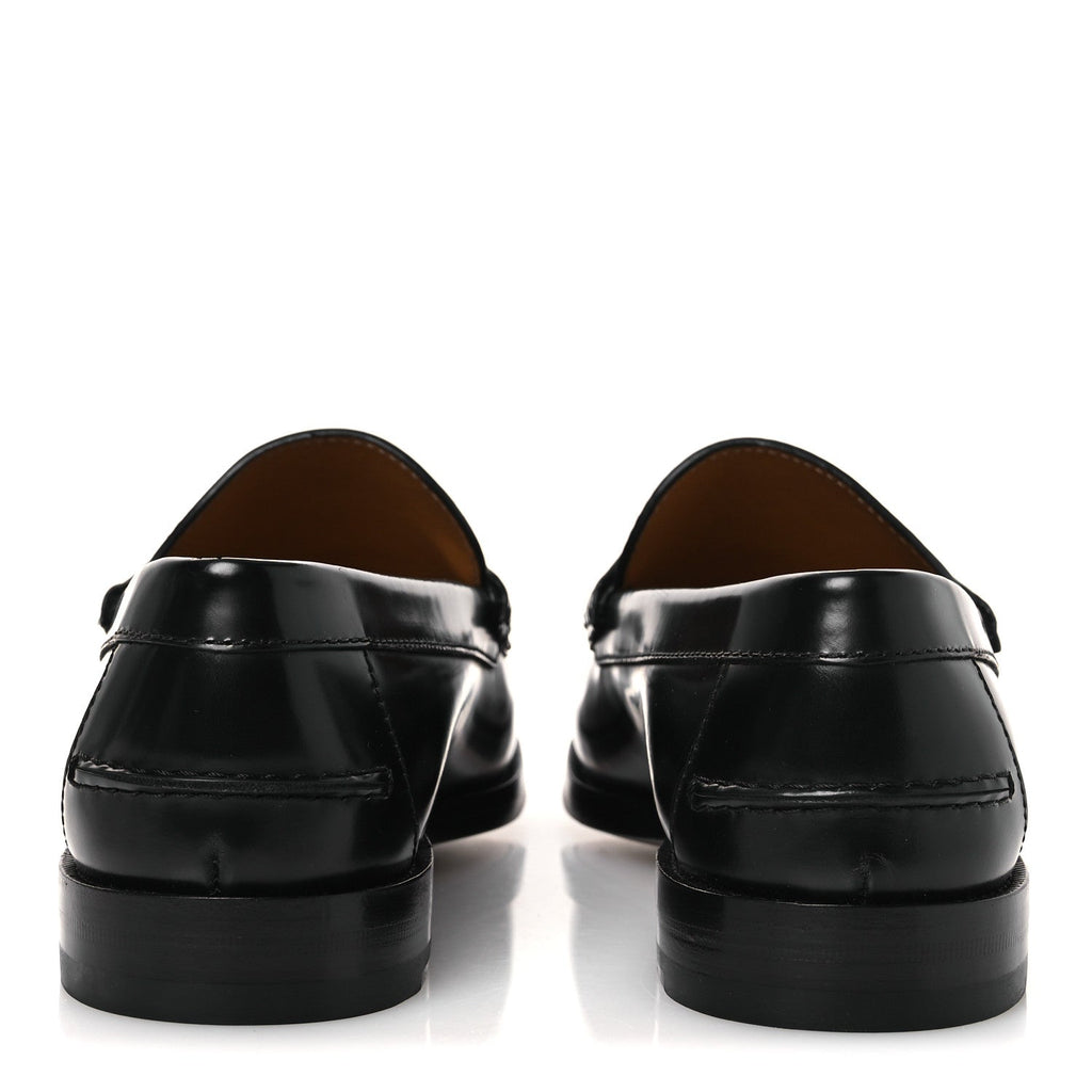 MILLENNIAL RIBOT MENS HORSEBIT LOAFERS BLACK