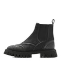CANVAS CALFSKIN GG SUPREME ANKLE BOOTS BLACK