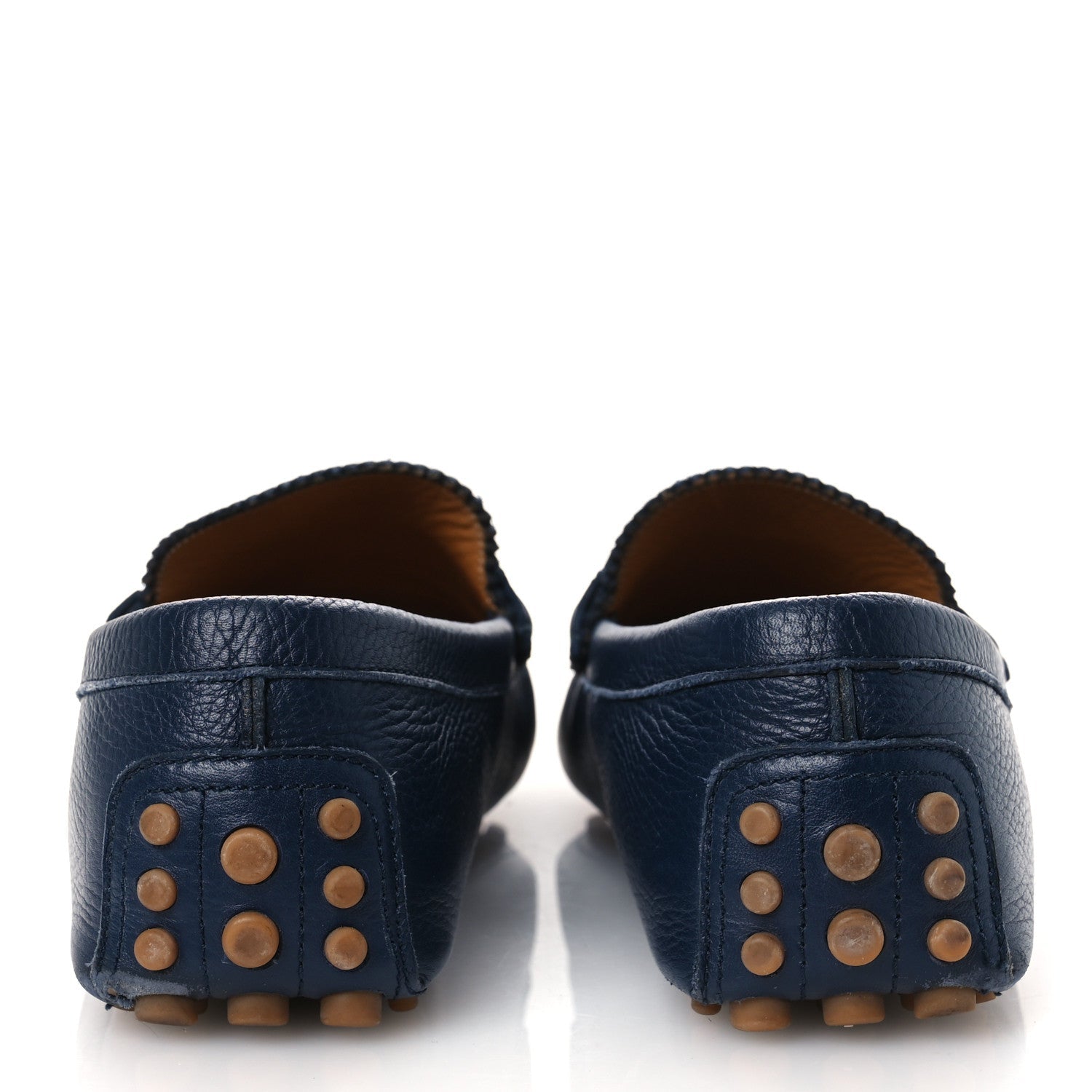ROAD CALFSKIN WEB MENS HORSEBIT DRIVER LOAFERS MARITIME