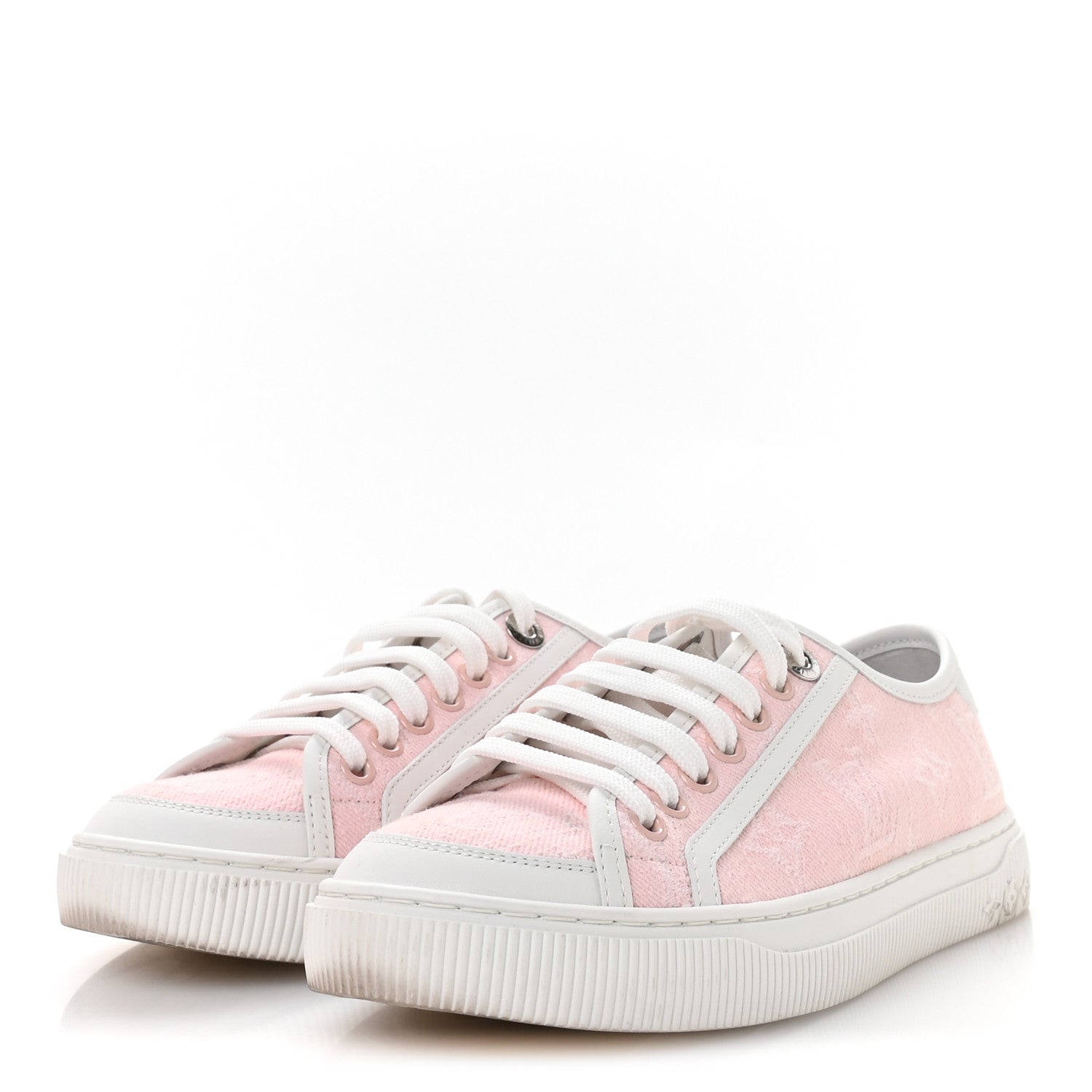 DENIM MONOGRAM LAGOON SNEAKERS PINK