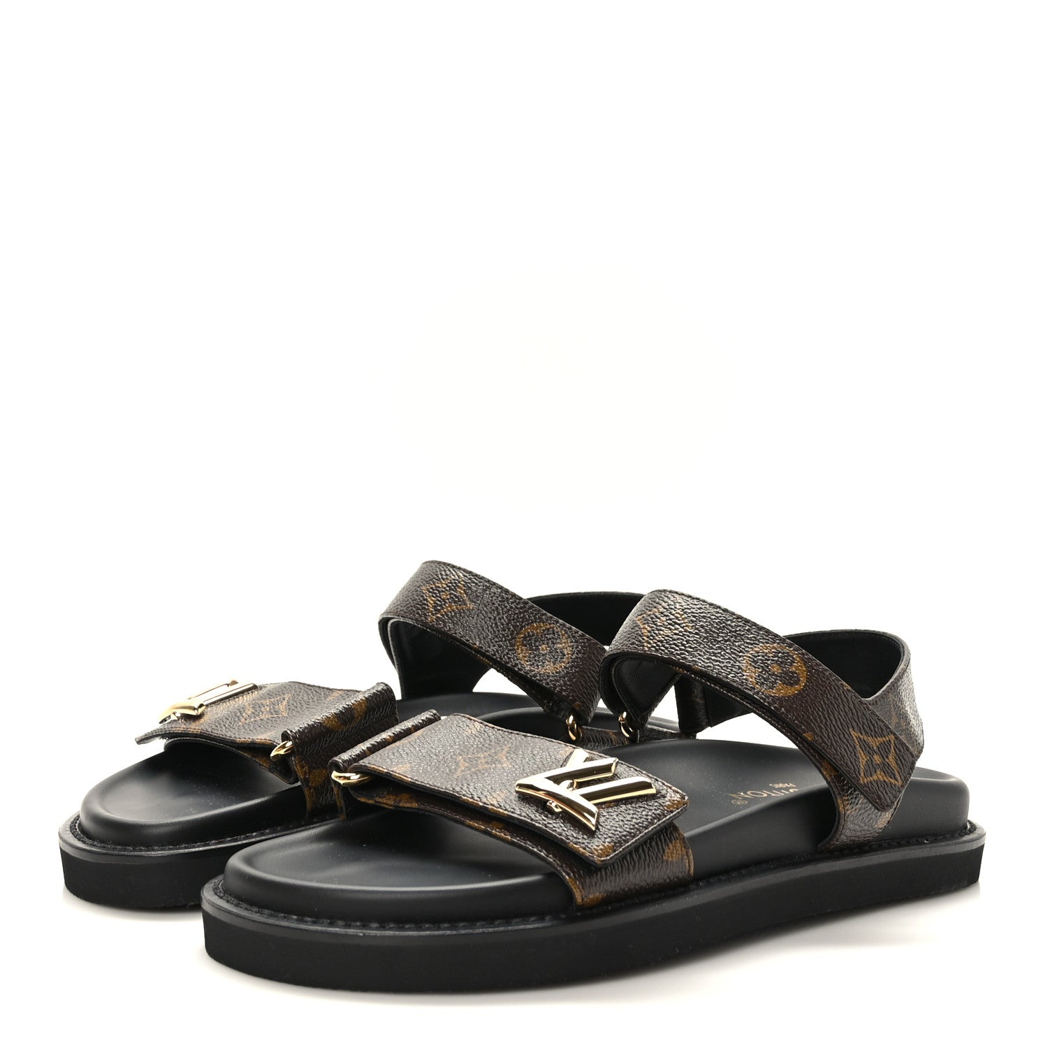 LOUIS VUITTON SUNSET COMFORT FLAT MULE