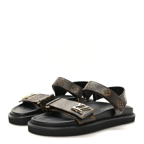 LOUIS VUITTON SUNSET COMFORT FLAT MULE