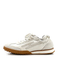 NAPPA SUEDE GOATSKIN JET SNEAKERS WHITE