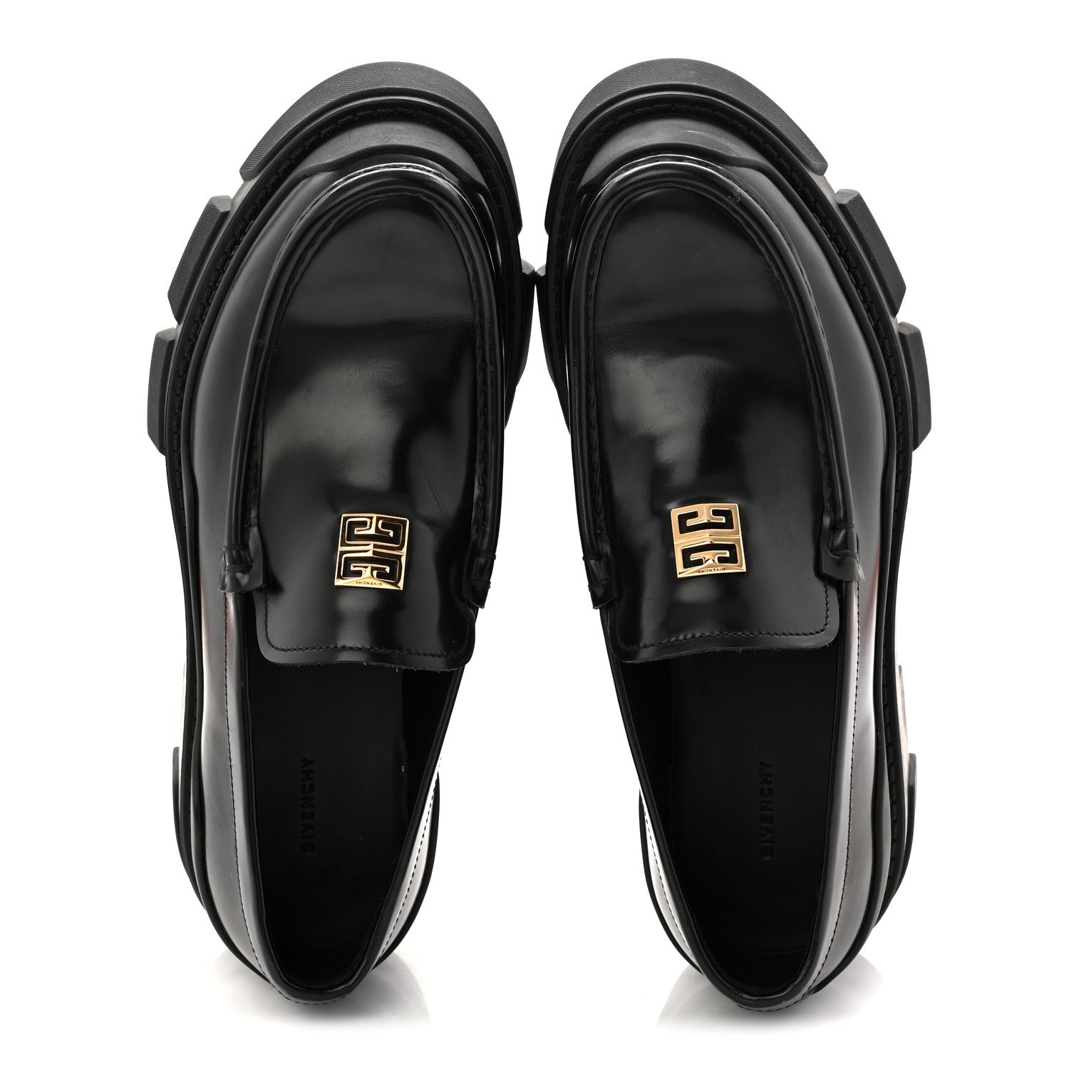 CALFSKIN TERRA MOCCASSINS BLACK