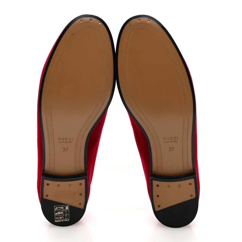 VELVET HORSEBIT WOMENS JORDAAN LOAFERS HIBISCUS RED