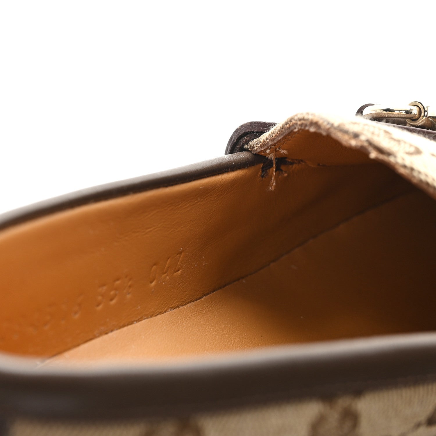 MONOGRAM HORSEBIT CALFSKIN WOMENS HORSEBIT WEDGE PLATFORM LOAFERS BEIGE EBONY