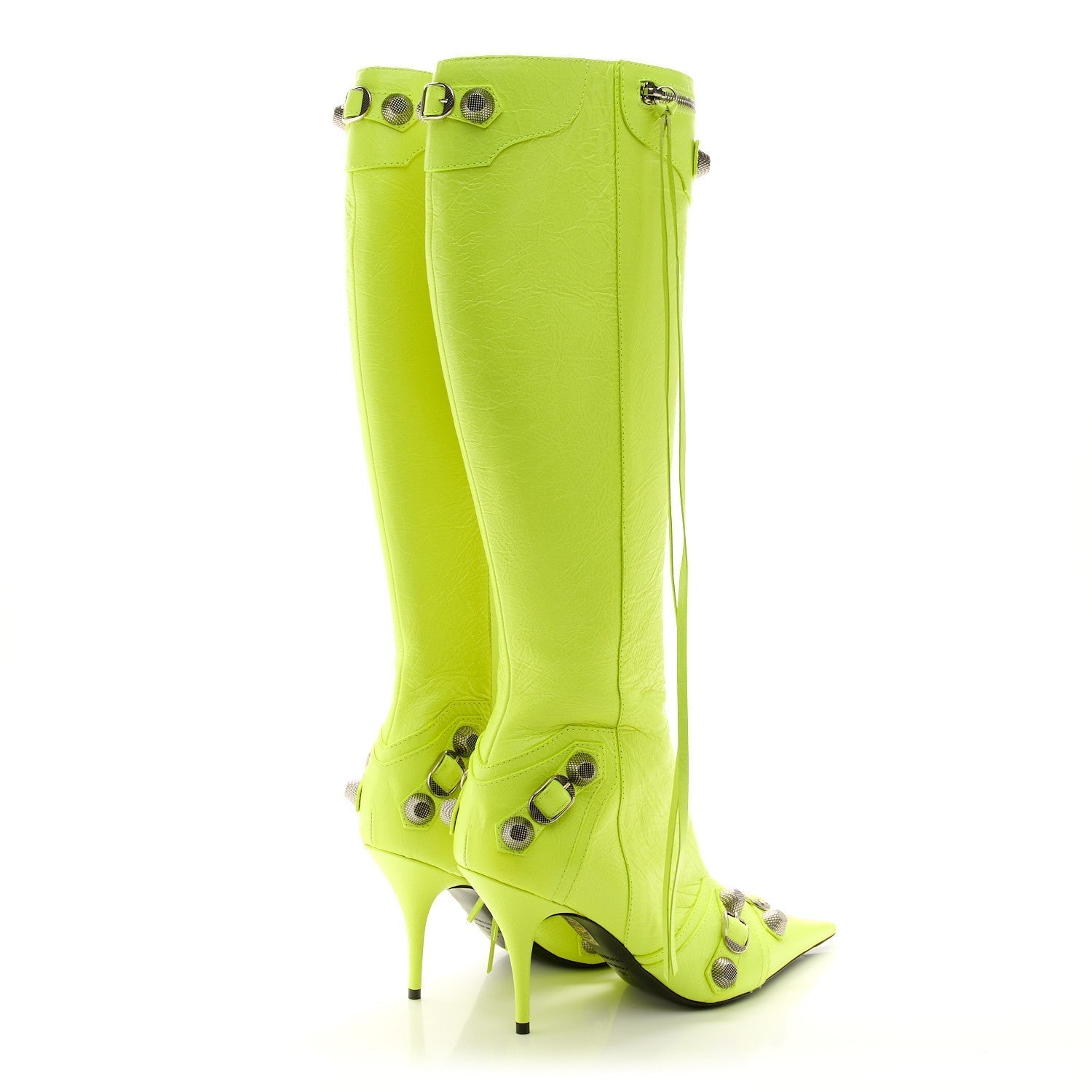 AGNEAU ARENA CAGOLE 90MM BOOTS FLUO YELLOW