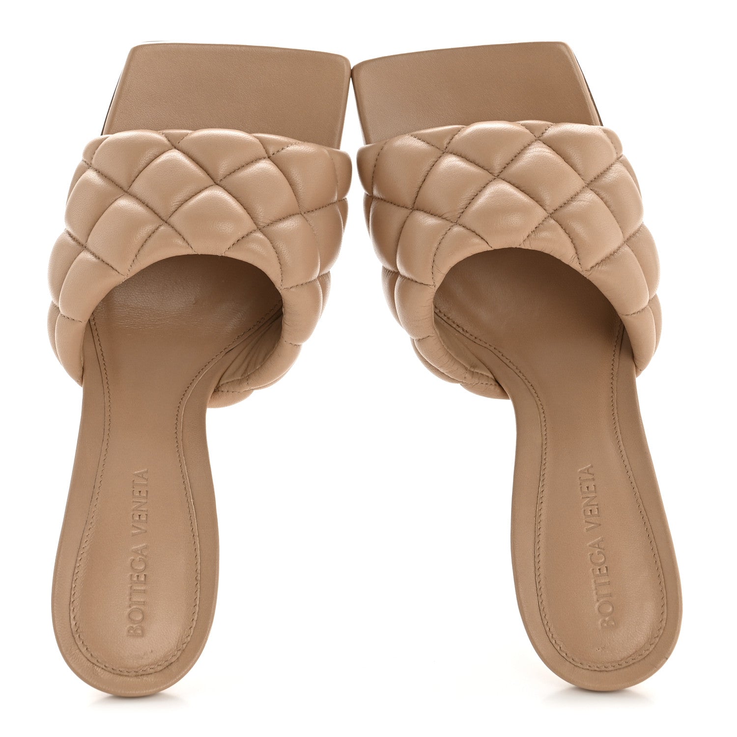 NAPPA MATELASSE PADDED MULE SANDALS CIPRIA