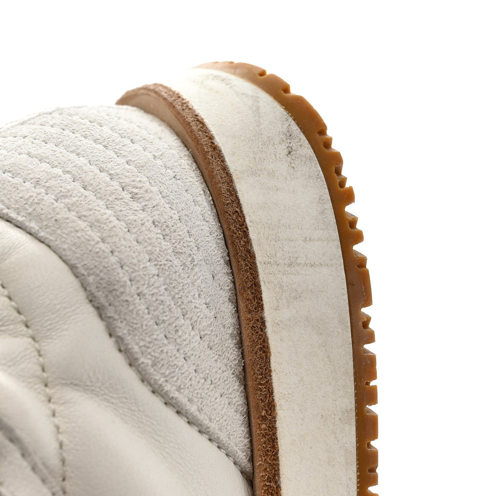 NAPPA SUEDE GOATSKIN JET SNEAKERS WHITE
