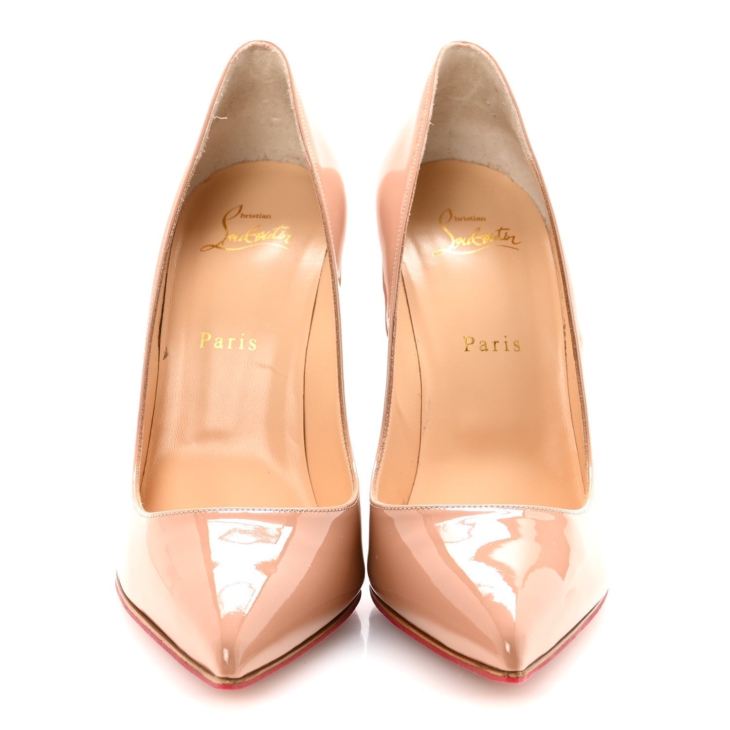 PATENT PIGALLE FOLLIES 100 PUMPS NUDE