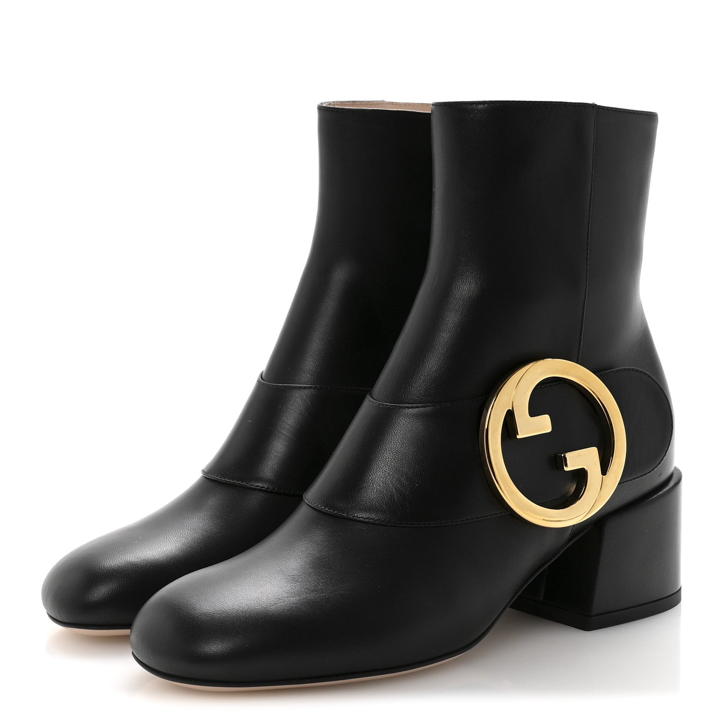 MALAGA KID GG BLONDIE 55MM ANKLE BOOTS BLACK