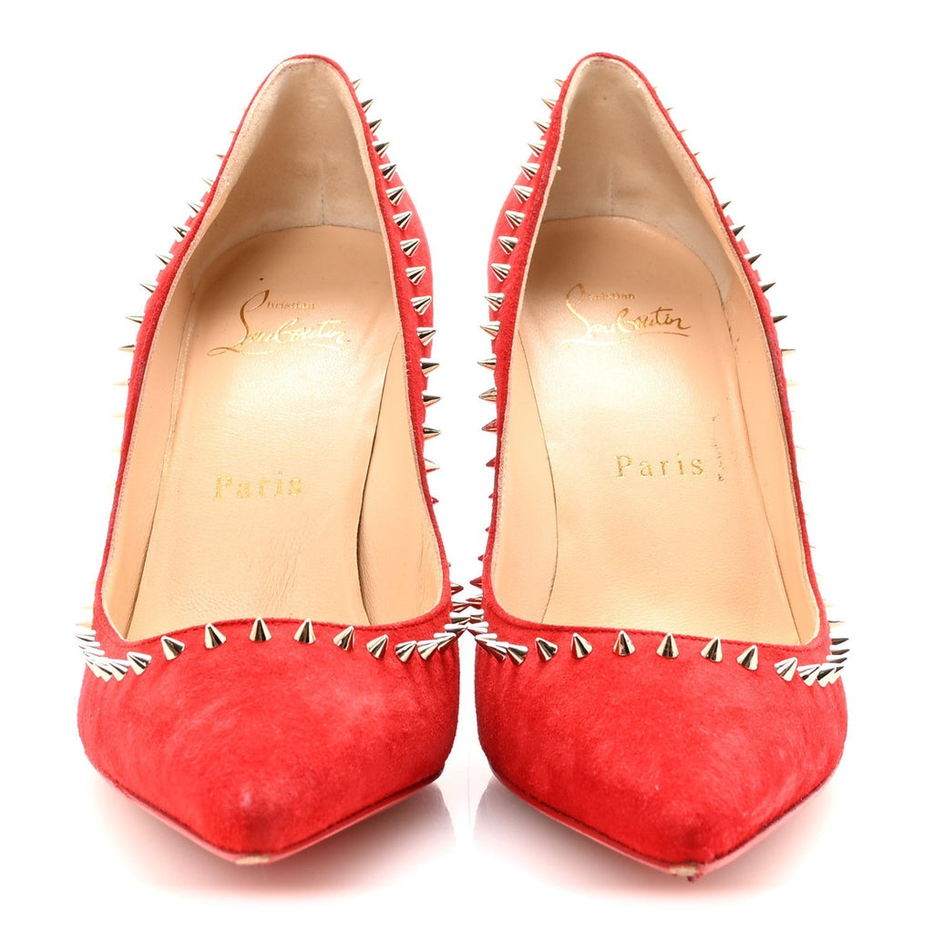 VEAU VELOURS ANJALINA 85 PUMPS LOUBI