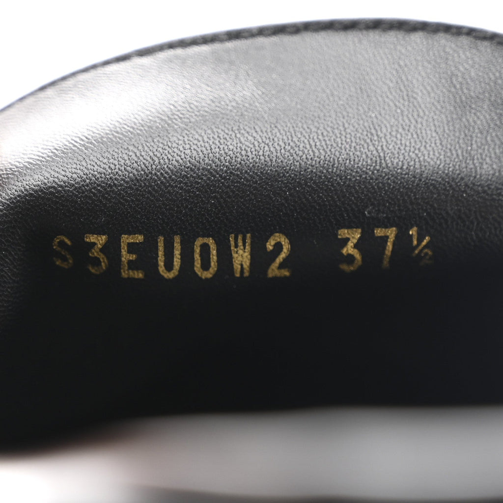CALFSKIN VLOGO LOAFERS BLACK