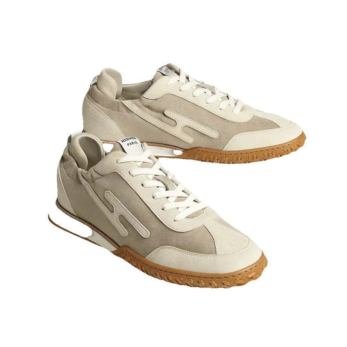 Hermès Jet Sneaker - Cream/Beige