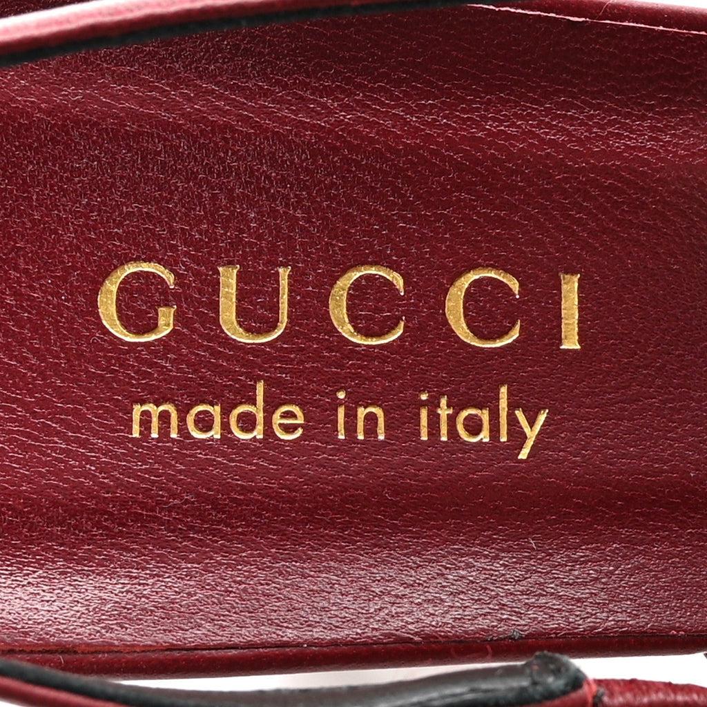 NAPPA CHARLOTTE HORSEBIT BALLET MARY JANE PUMPS ROSSO ANCORA RED