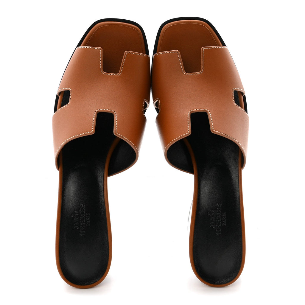 CALFSKIN HELIA 60 SANDALS GOLD
