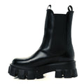 SPAZZOLATO ROIS MONOLITH CHELSEA 55MM TALL BOOTS BLACK