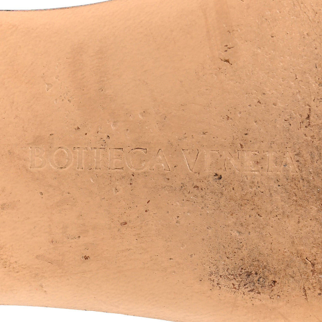NAPPA MATELASSE PADDED FLAT SANDALS ORANGE