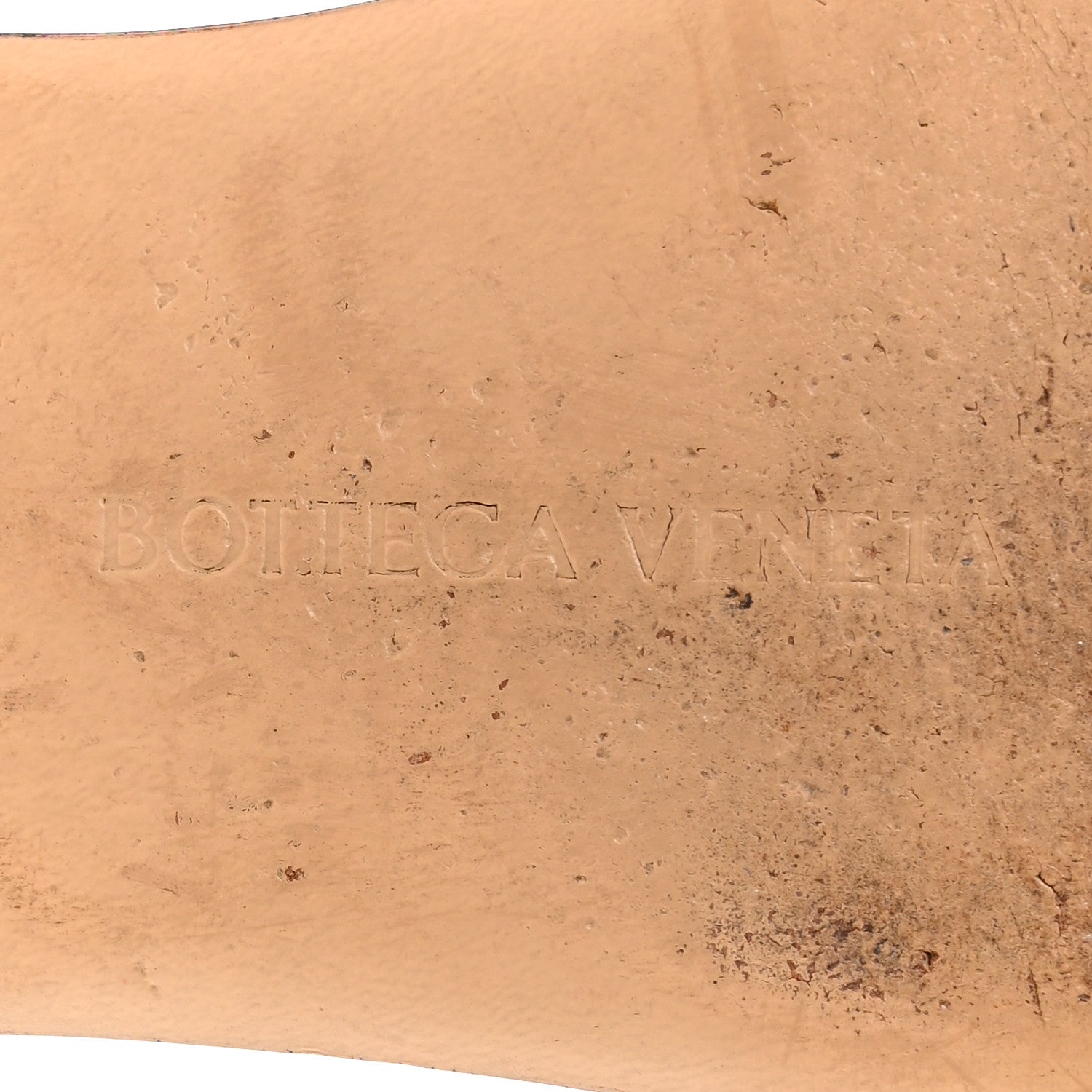 NAPPA MATELASSE PADDED FLAT SANDALS ORANGE