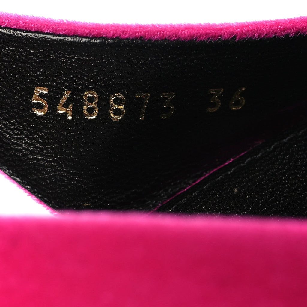VELVET BB KNIFE POINTY TOE SLINGBACK FLATS PINK
