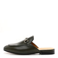 CALFSKIN WOMENS PRINCETOWN SLIPPERS LUSCIOUS GREEN