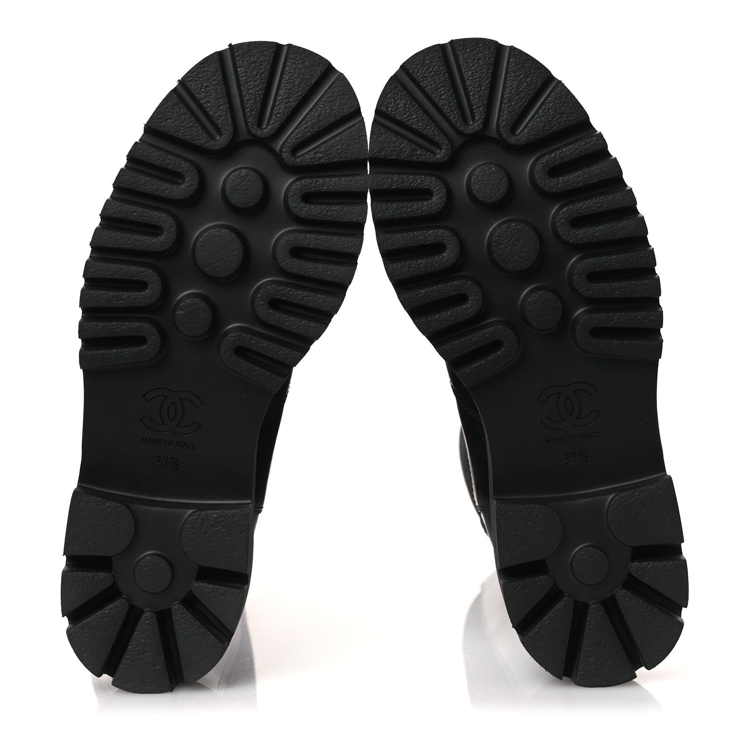 CALFSKIN CAP TOE CC TALL BOOTS BLACK